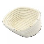 Rijsmandje Riet Ovaal 22x15cm (400 tot 600 gram deeg) - BrandNewCake