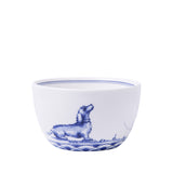 Dipschaaltje Teckel Nhaan - Heinen Delfts Blauw