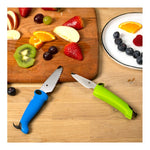Kindermessenset Hond Groen/Blauw 'Kinderkitchen' - Kuhn Rikon