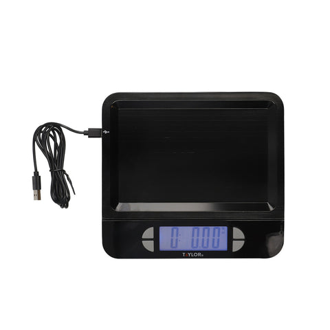 Keukenweegschaal RVS 5 kg USB oplaadbaar - Taylor Pro