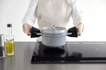 Pannenlappen Tower siliconen zwart, set van 2 - Yamazaki