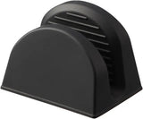 Pannenlappen Tower siliconen zwart, set van 2 - Yamazaki